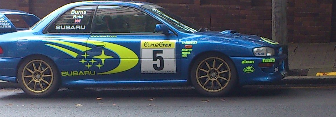 Subaru WRC rally Impreza